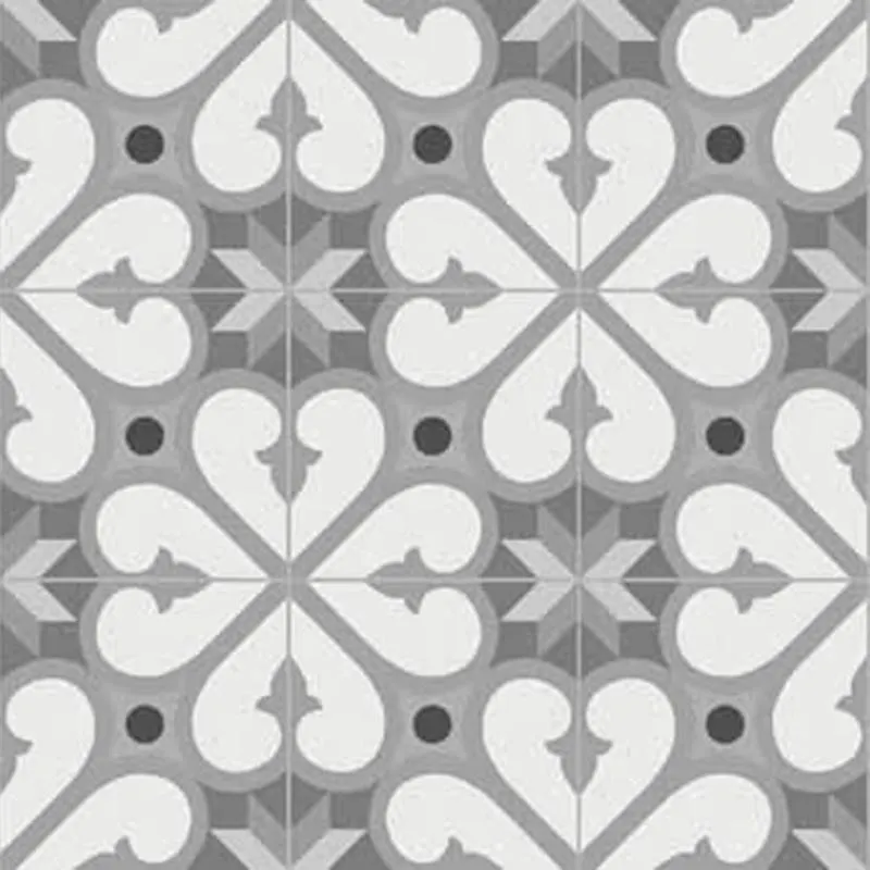 Alfombra vinílica decorativa Croma Hidra topo