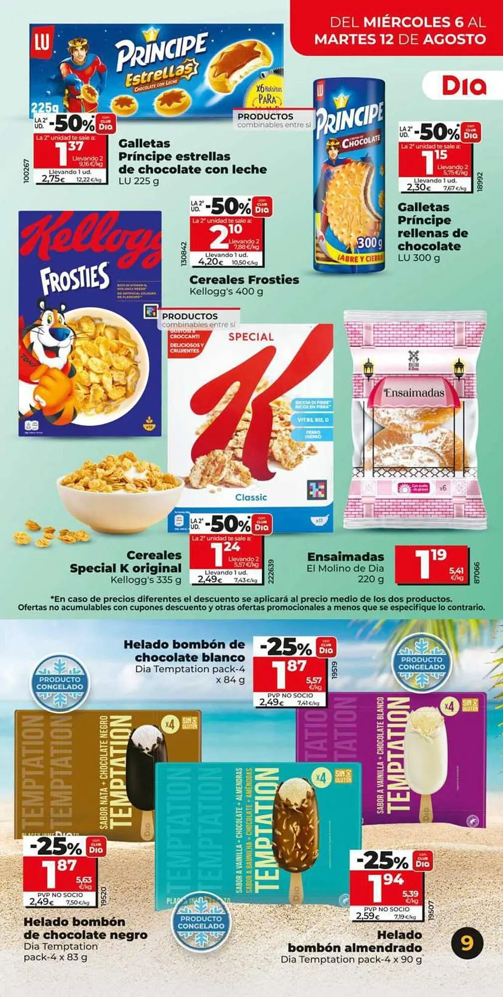 Catálogo de Folleto Dia 6 de agosto al 12 de agosto 2025 - Página 9