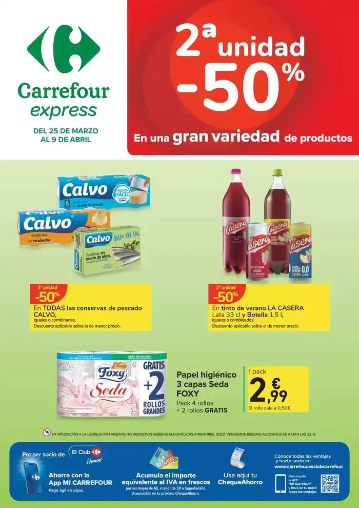 Catálogo de 2a unitat -50% 25 de marzo al 9 de abril 2025 - Página 1