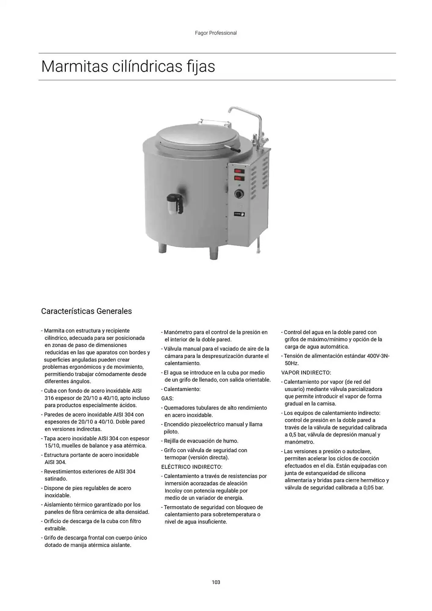 Catálogo de Folleto Fagor 3 de marzo al 1 de enero 2026 - Página 104
