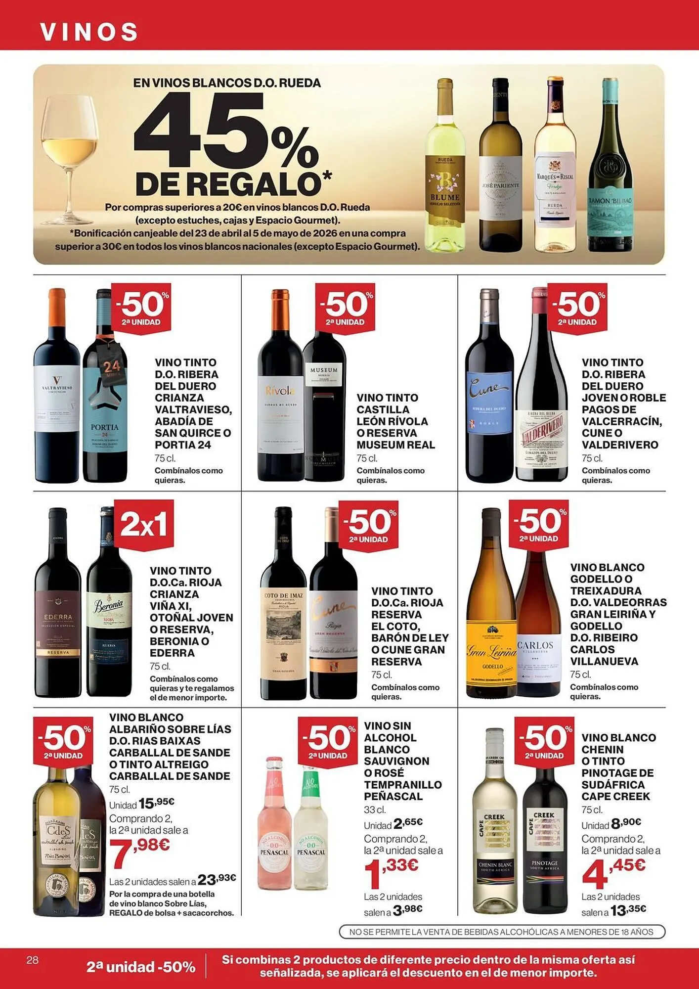 Catálogo de Catálogo Hipercor 9 de abril al 22 de abril 2026 - Página 28