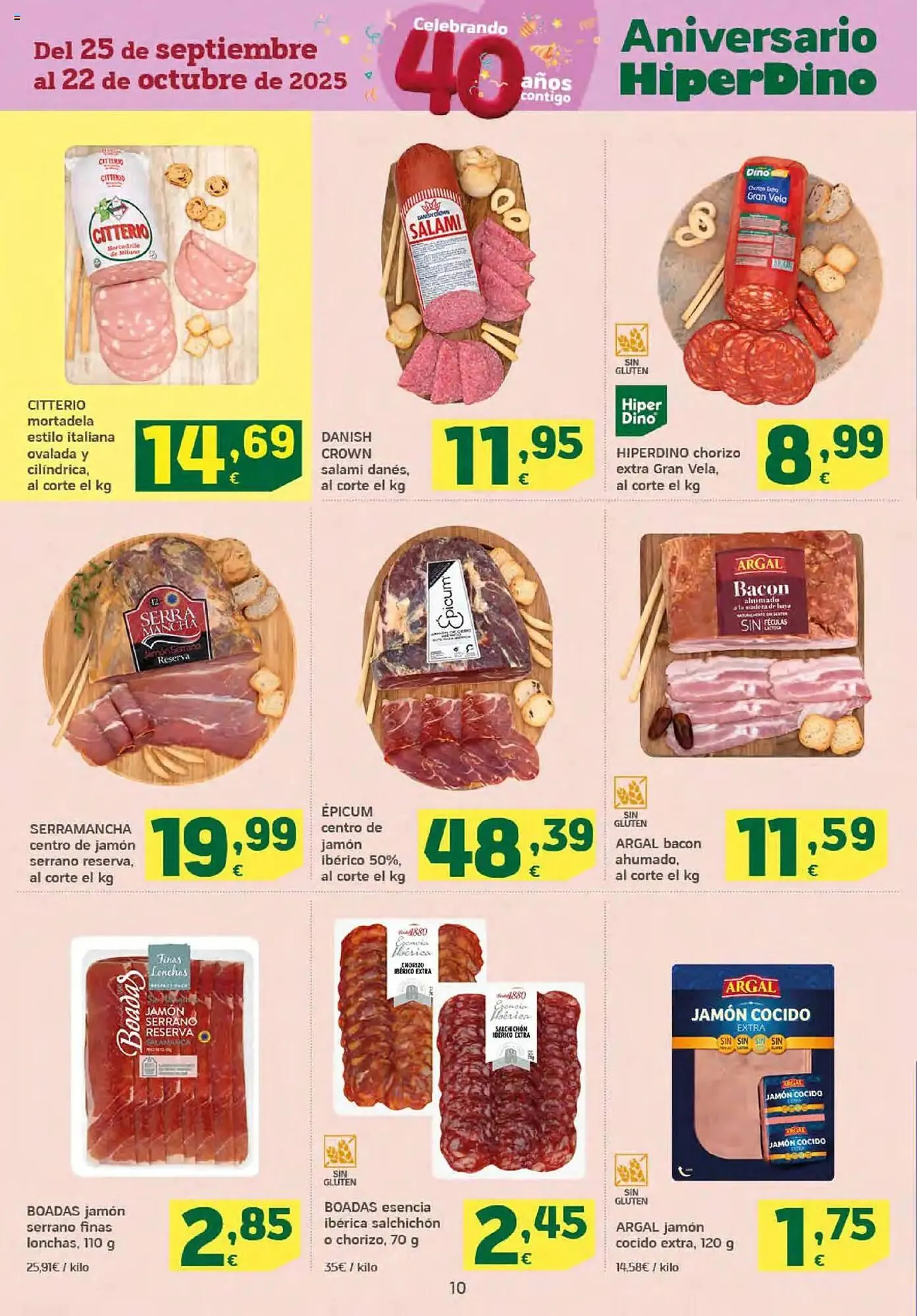 Catálogo de Folleto HiperDino 25 de septiembre al 8 de octubre 2025 - Página 10