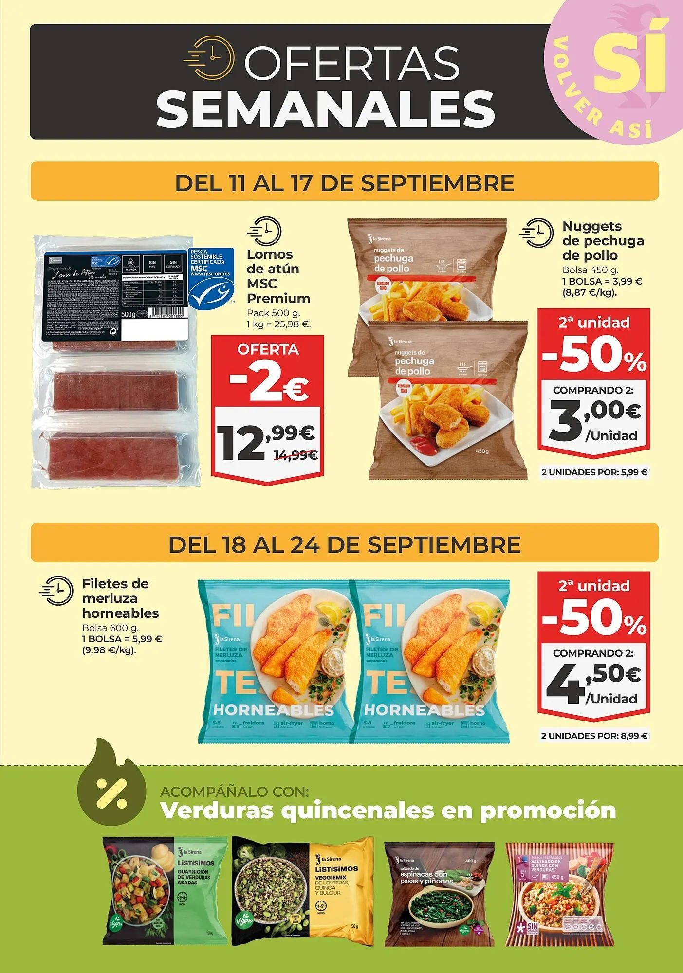 Catálogo de Catálogo La Sirena 11 de septiembre al 24 de septiembre 2025 - Página 3
