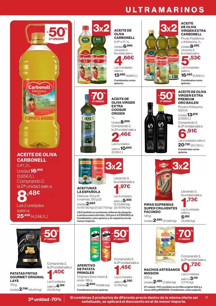 Catálogo de Precios válidos del 24 de abril al 7 de mayo en Península y Baleares 24 de abril al 7 de mayo 2025 - Página 15