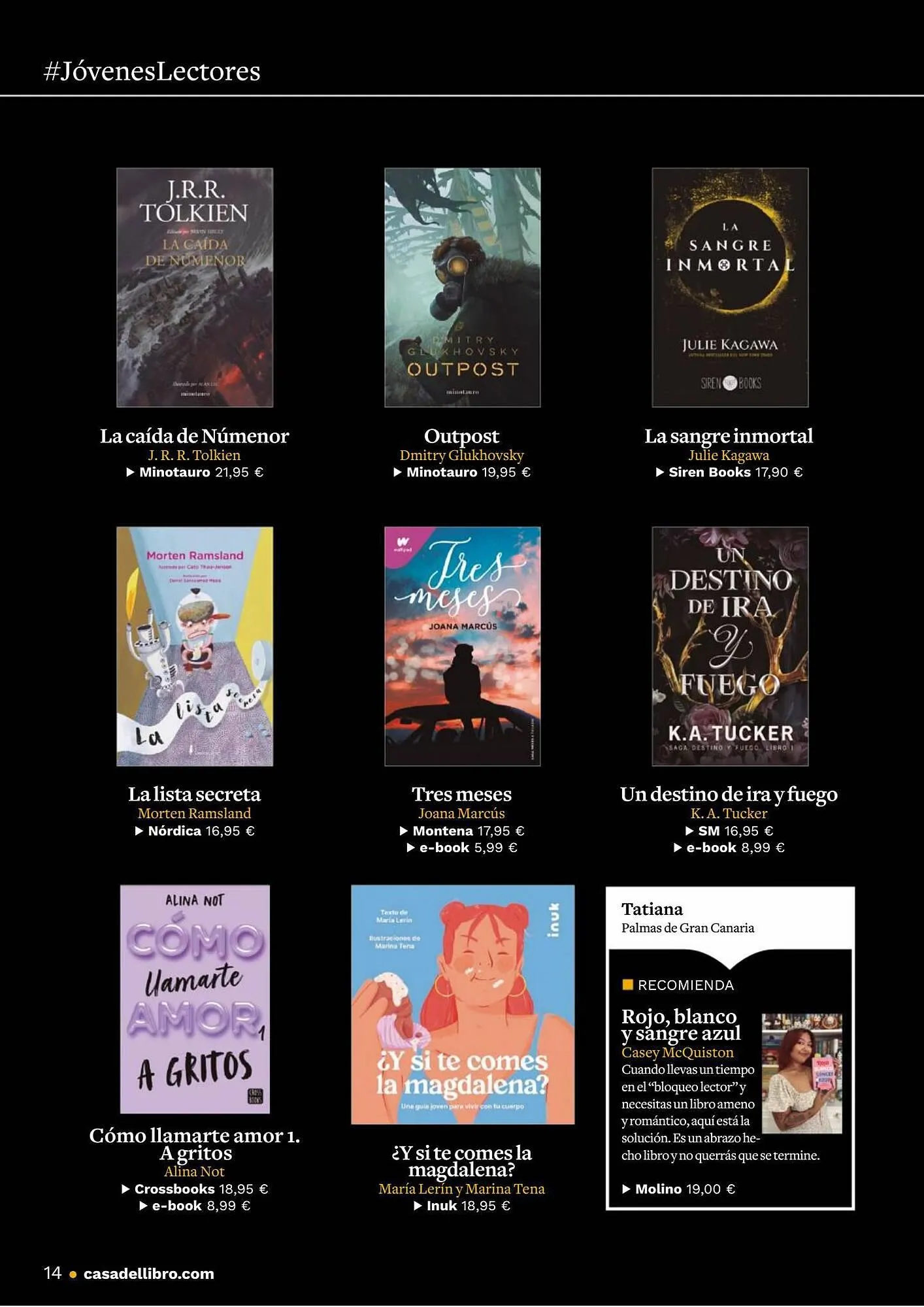 Catálogo de Folleto Casa del Libro 5 de julio al 31 de julio 2023 - Página 14