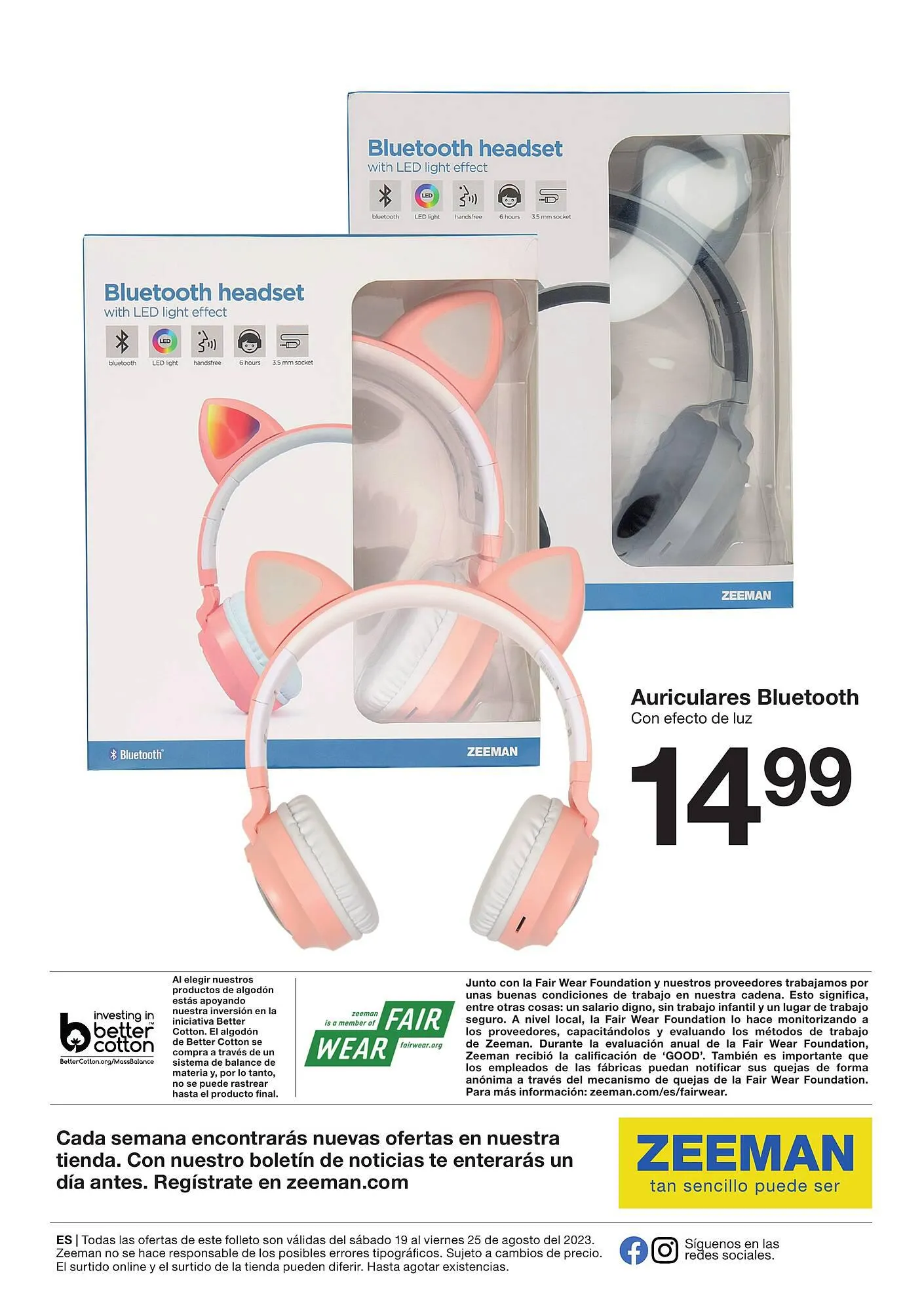 Catálogo de Zeeman Folleto 17 de agosto al 30 de agosto 2023 - Página 26