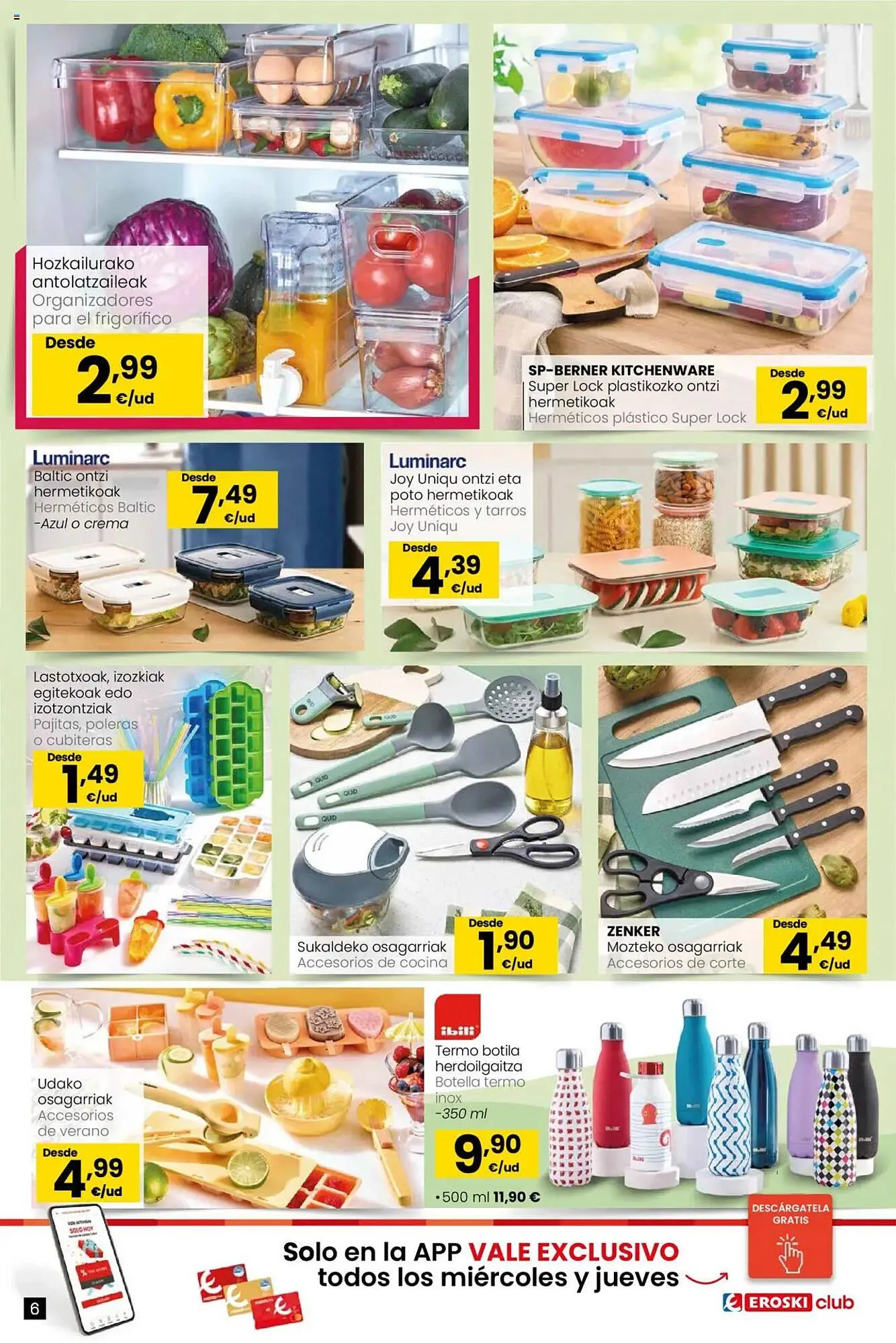 Catálogo de Folleto Eroski 17 de julio al 13 de agosto 2025 - Página 6