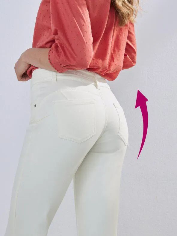 Pantalón tiro alto reductor push up