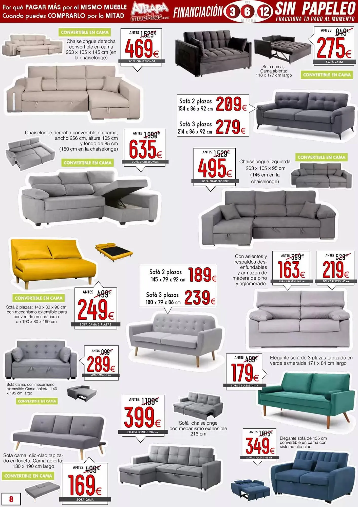 Catálogo de Folleto Atrapamuebles 26 de abril al 31 de mayo 2025 - Página 8