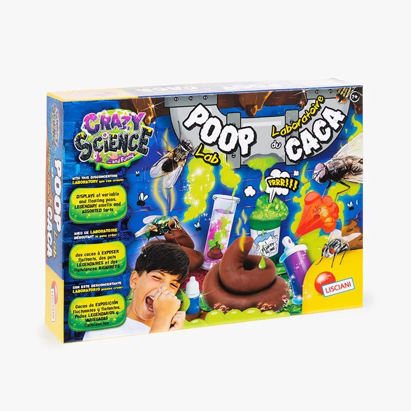 LABORATORIO DE LA CACA CRAZY SCIENCE