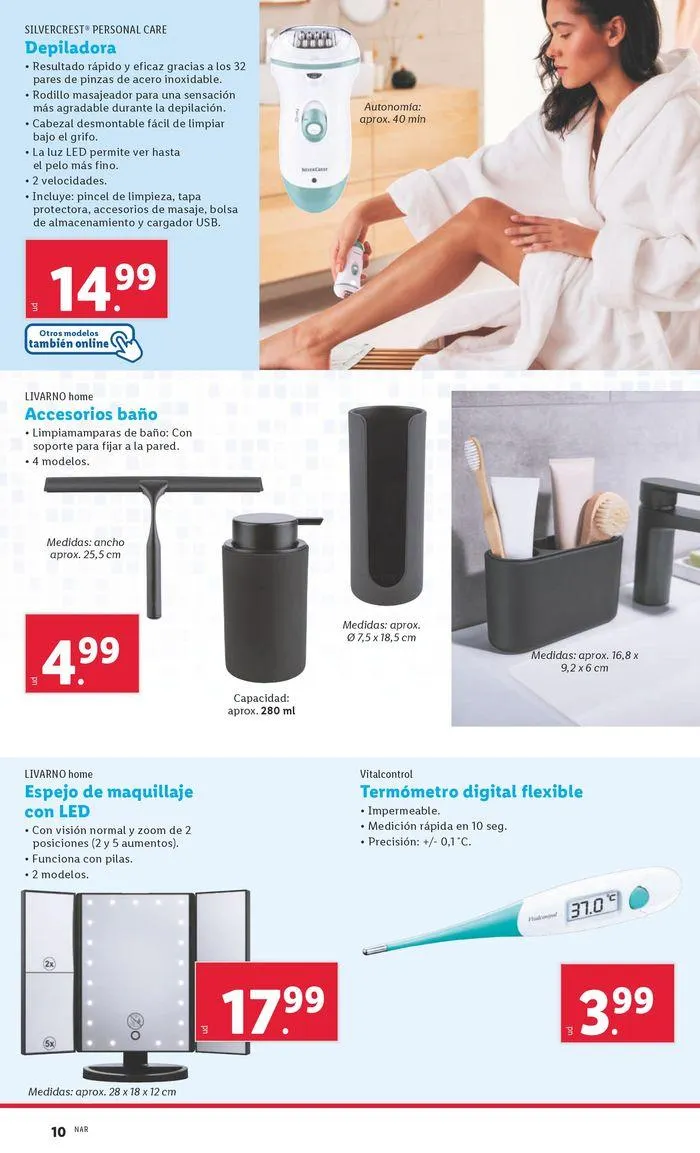 Catálogo de ¡Bazar Lidl! 20 de mayo al 26 de mayo 2024 - Página 10