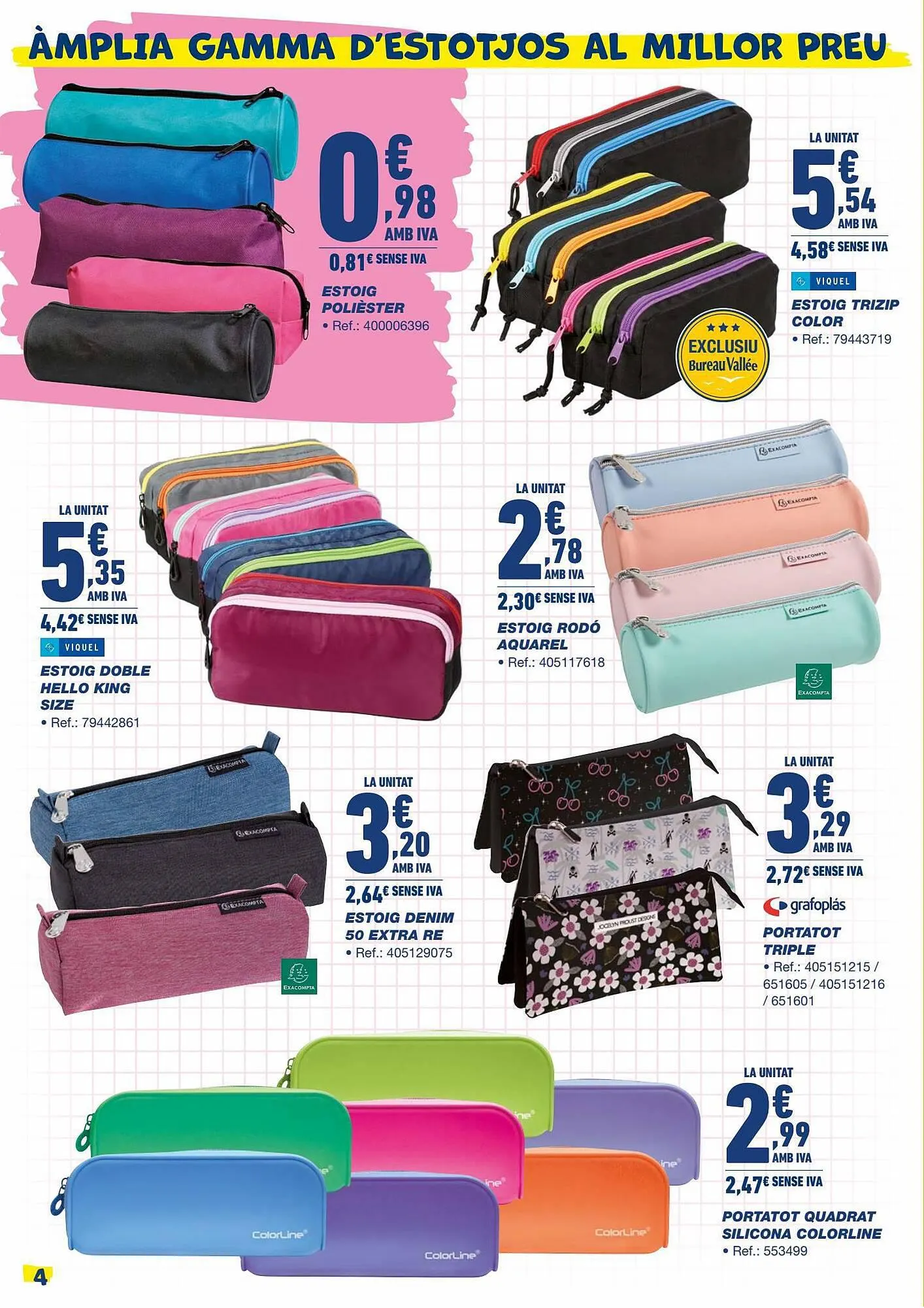 Catálogo de Folleto Bureau Vallée 21 de agosto al 6 de septiembre 2023 - Página 4