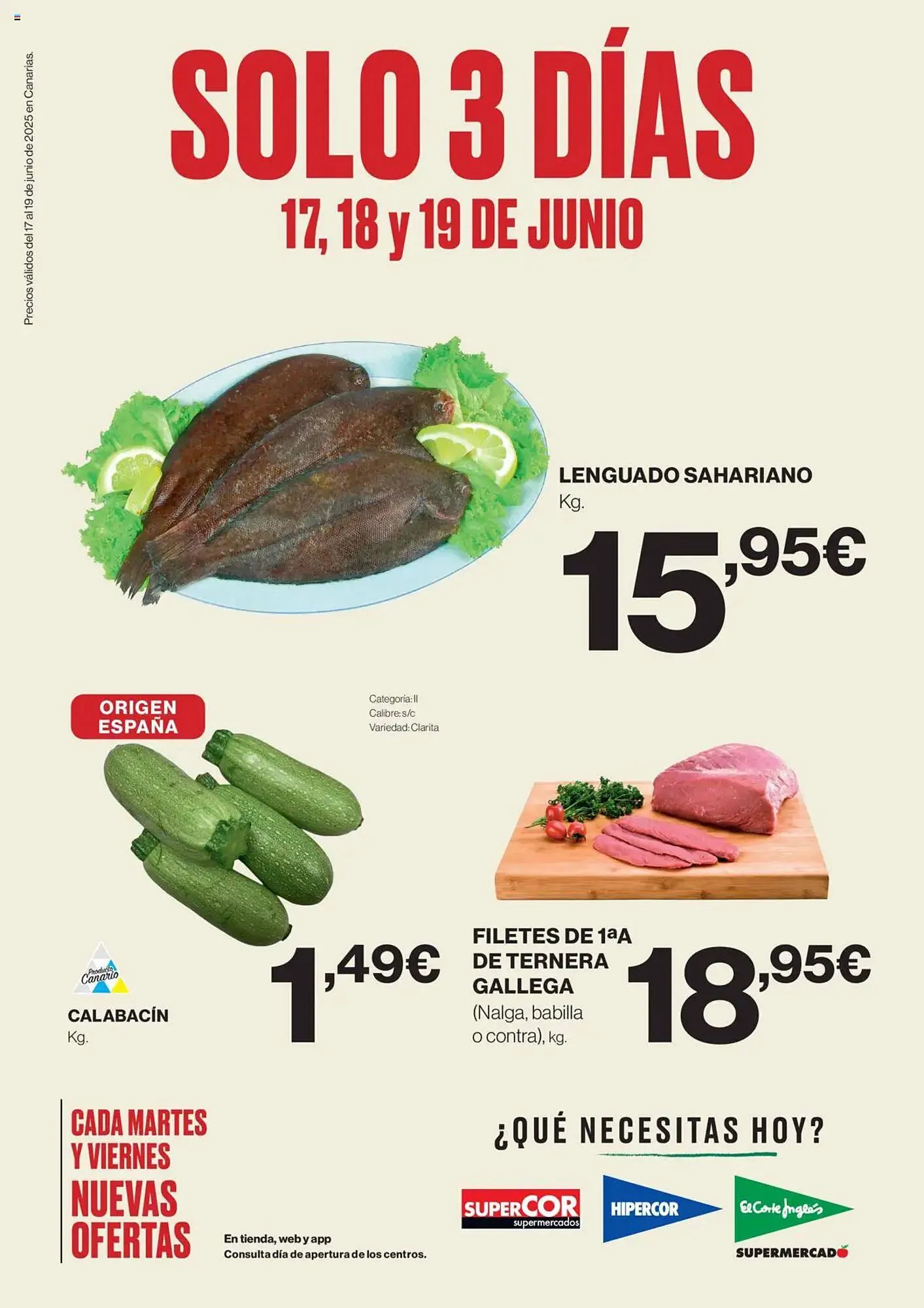 Catálogo de Folleto Supercor 17 de junio al 19 de junio 2025 - Página 1