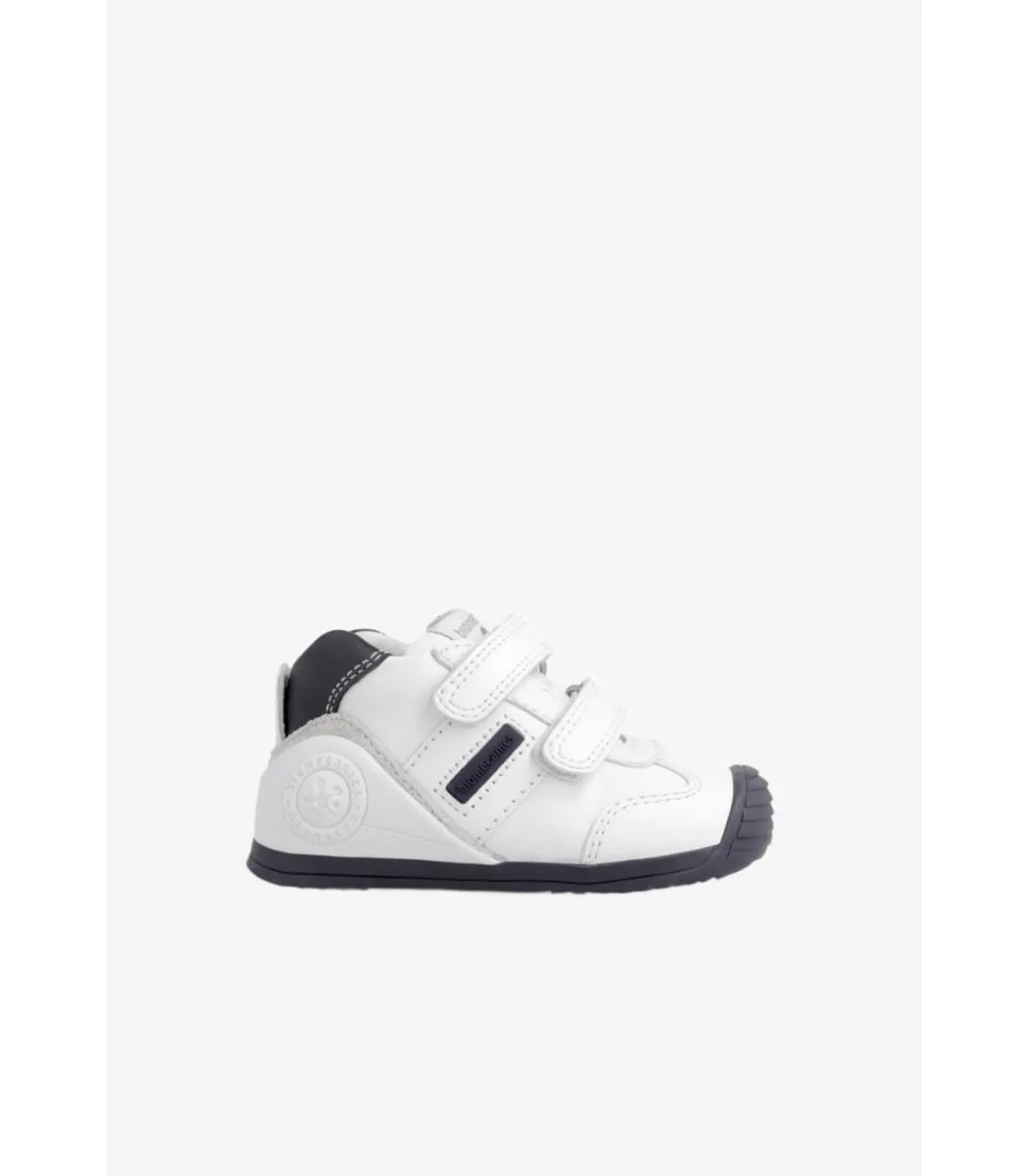 Zapatillas deportivas bebé Niña Piel en Blanco