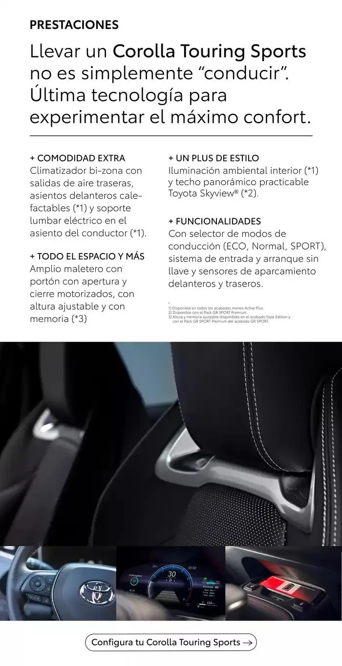 Catálogo de Catálogo del Corolla Touring Sports 25 de febrero al 25 de febrero 2026 - Página 3