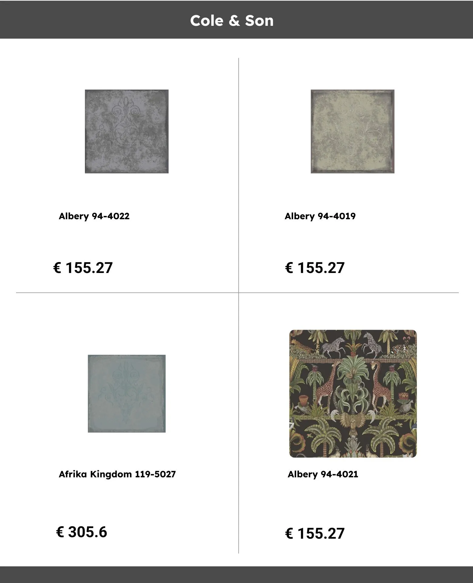 Catálogo de Cole & Son 12 de septiembre al 17 de septiembre 2023 - Página 1