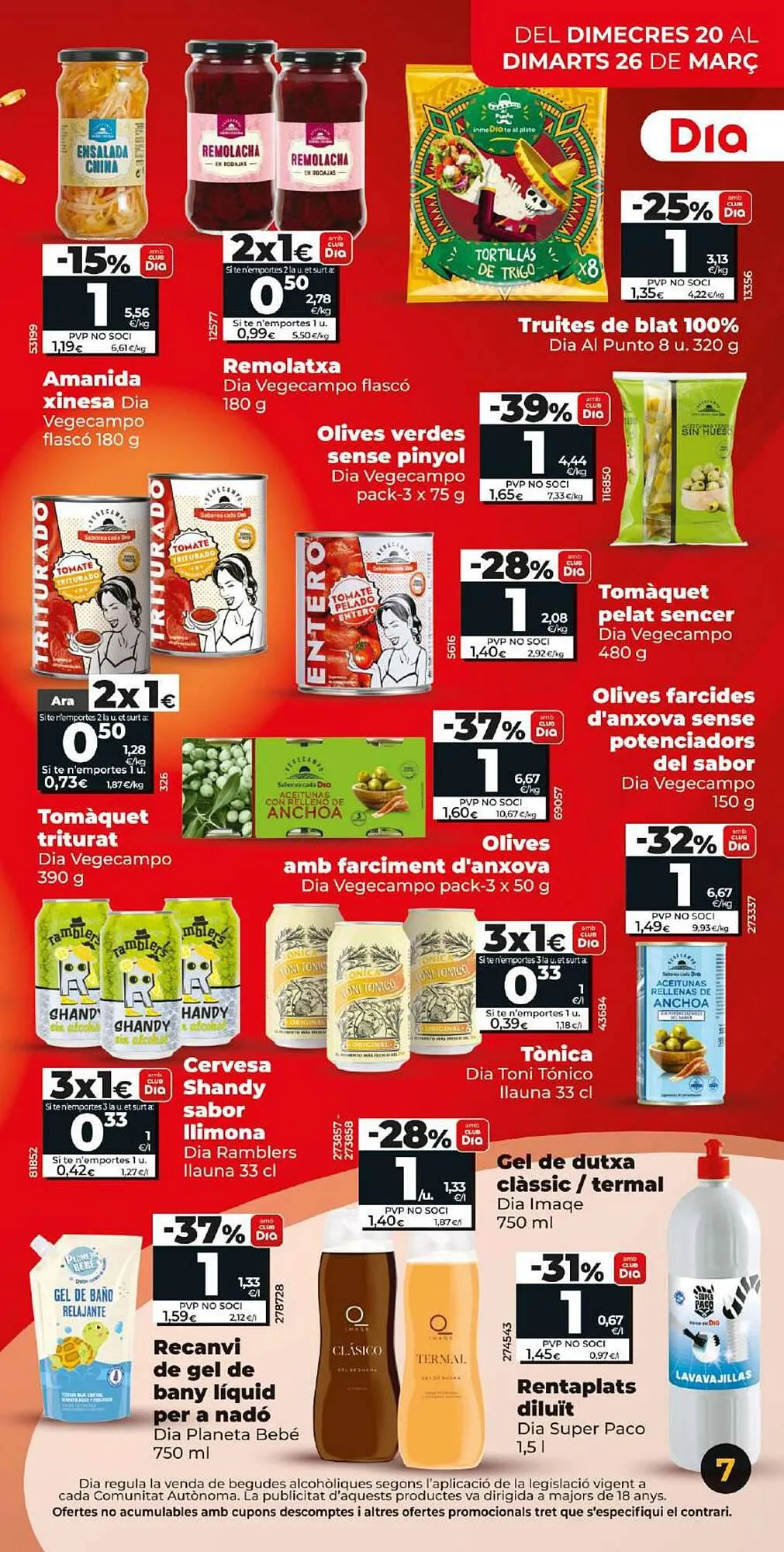 Catálogo de Folleto Dia 20 de marzo al 26 de marzo 2024 - Página 7