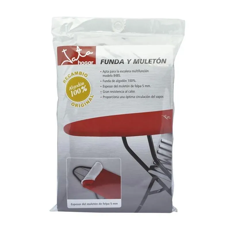 FUNDA Y MULETÓN PARA TABLA PLANCHAR 848S RF8S (FUNDA)