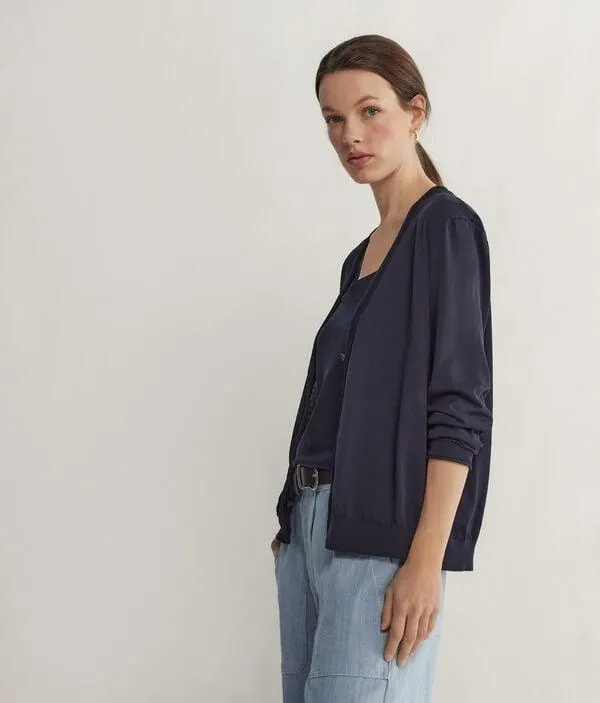 Cárdigan de manga larga