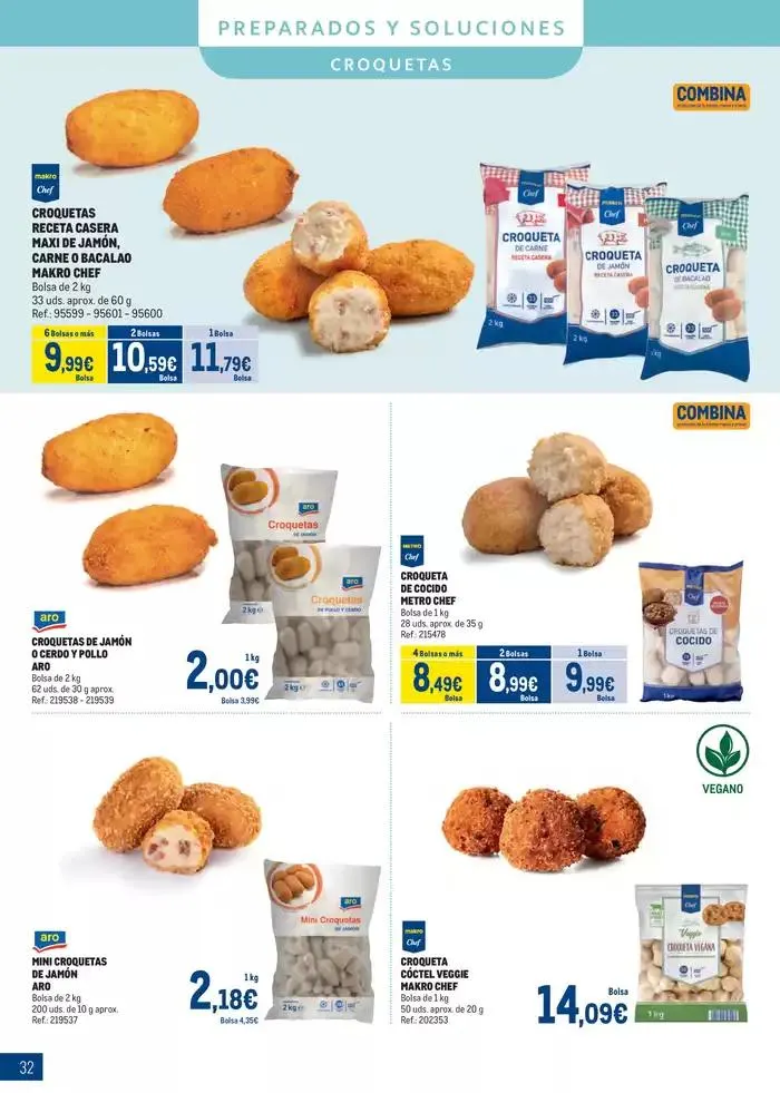 Catálogo de Especial Congelados Centro 5 de mayo al 1 de junio 2025 - Página 32