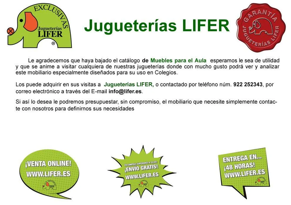 Catálogo de Muebles para el Aula 25 de enero al 31 de diciembre 2024 - Página 2