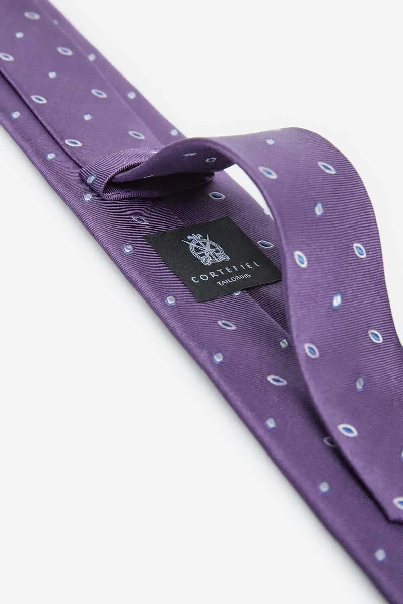 Corbata seda natural