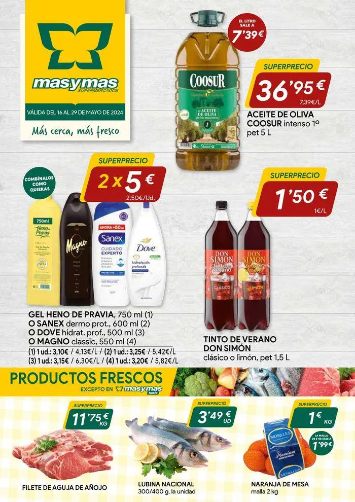 Catálogo de Catálogo Masymas 17 de mayo al 29 de mayo 2024 - Página 1