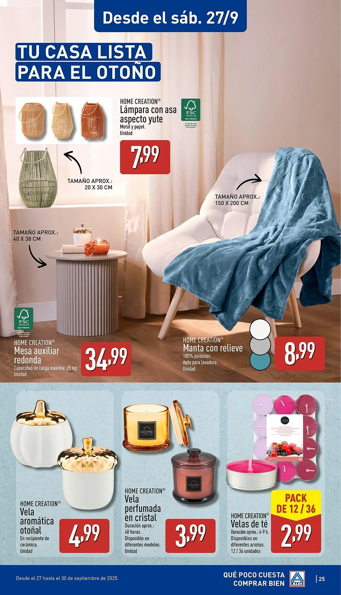 Catálogo de Folleto ALDI 22 de septiembre al 28 de septiembre 2025 - Página 25