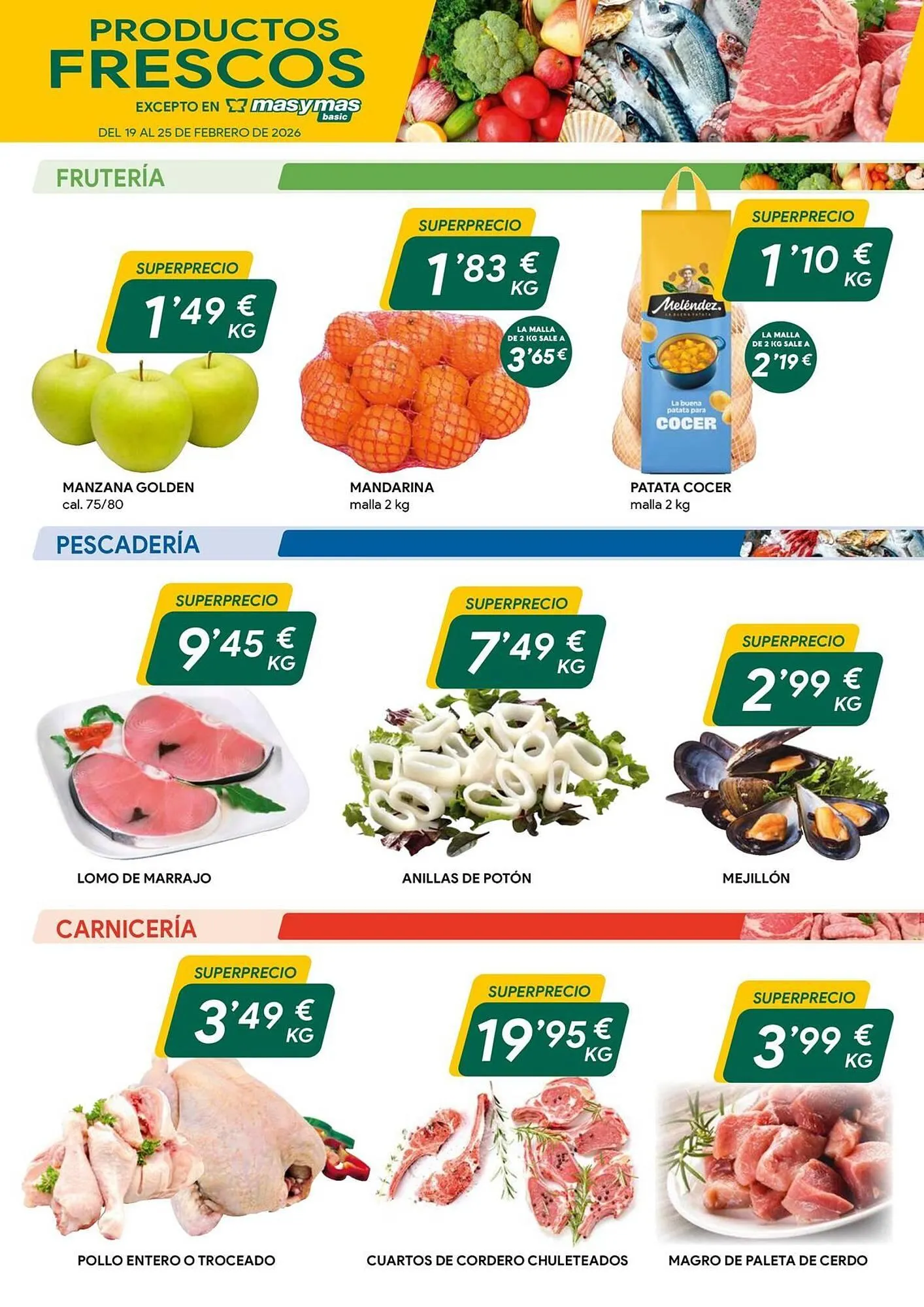 Catálogo de Folleto Masymas 19 de febrero al 4 de marzo 2026 - Página 2