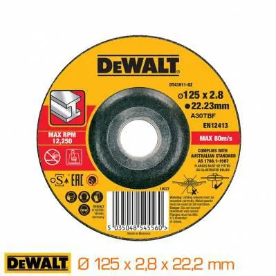 Disco para cortar metal - Ø125 x 2,8 x 22,2 mm