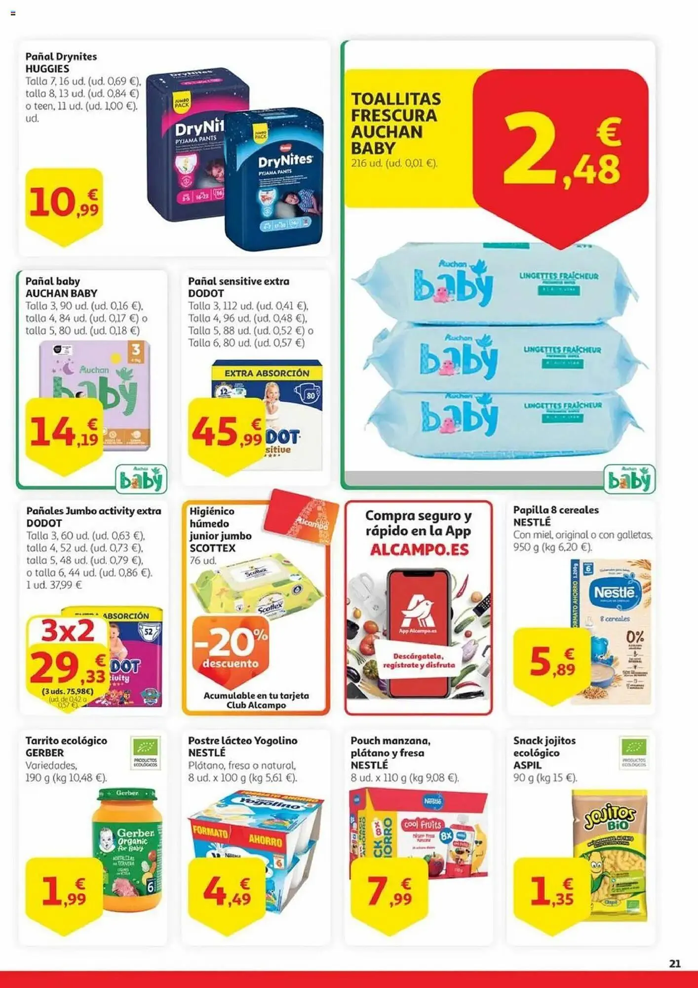 Catálogo de Folleto Alcampo 22 de abril al 5 de mayo 2025 - Página 21