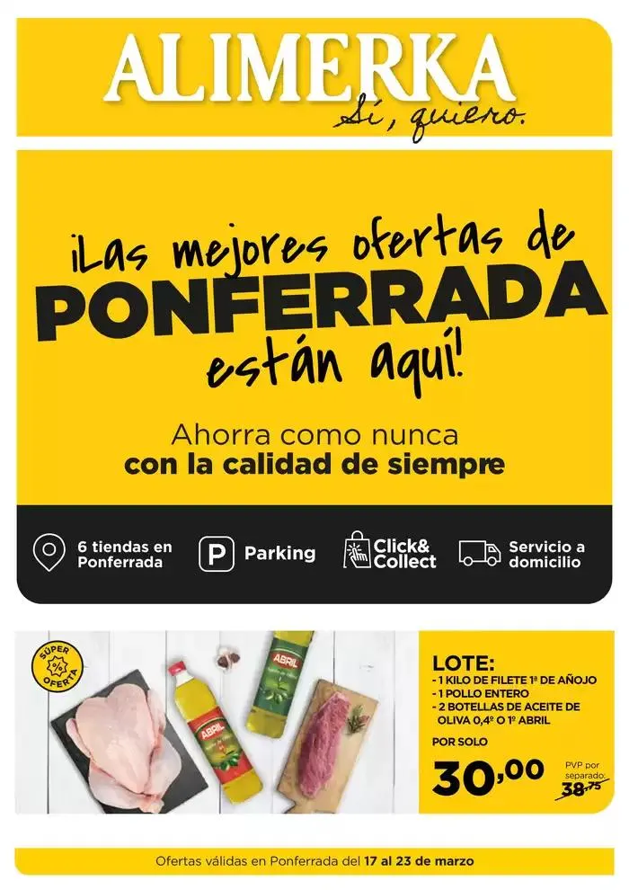 Catálogo de iLas mejores ofertas de PONFERRADA están aquí! 17 de marzo al 23 de marzo 2025 - Página 1