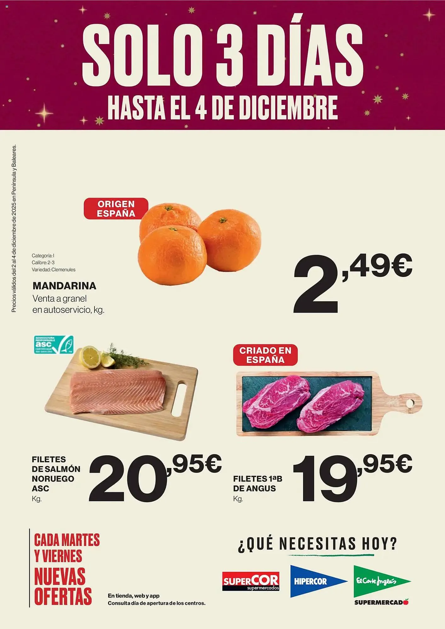 Catálogo de Catálogo El Corte Inglés 2 de diciembre al 4 de diciembre 2025 - Página 1