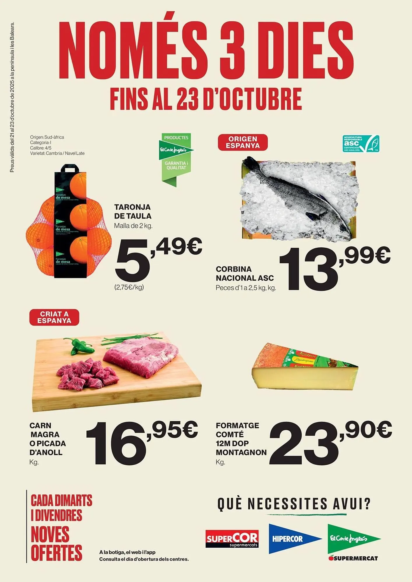 Catálogo de Catálogo El Corte Inglés 21 de octubre al 23 de octubre 2025 - Página 1