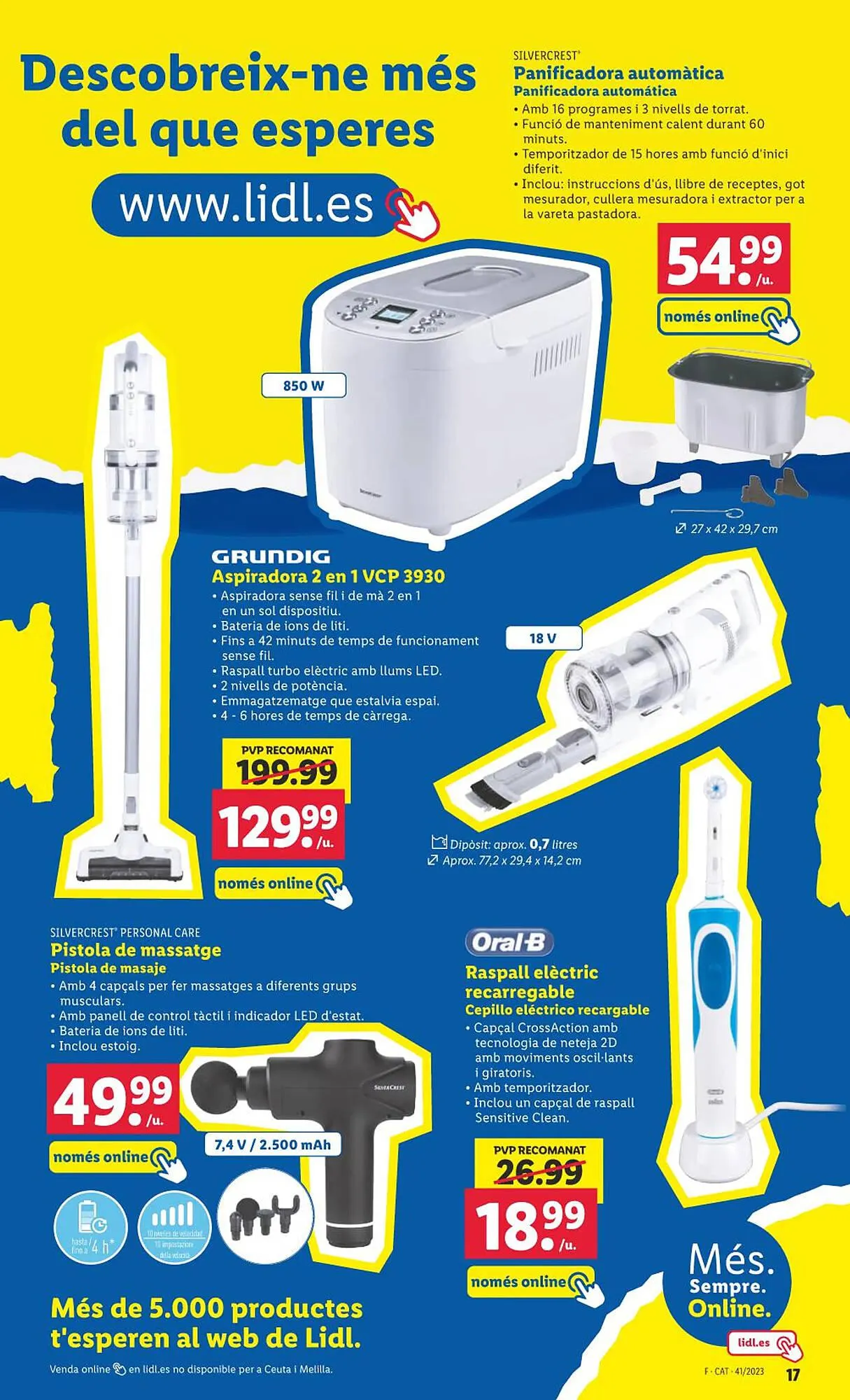 Catálogo de Folleto Lidl 9 de octubre al 15 de octubre 2023 - Página 41