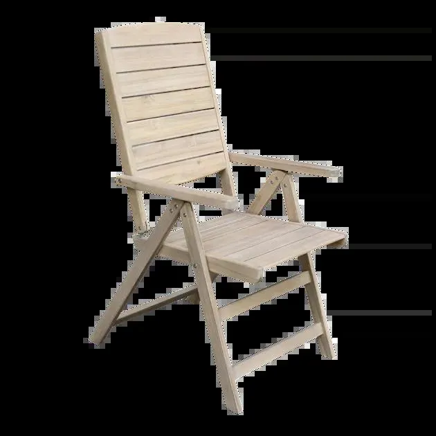 Sillón de jardín reclinable Riveo