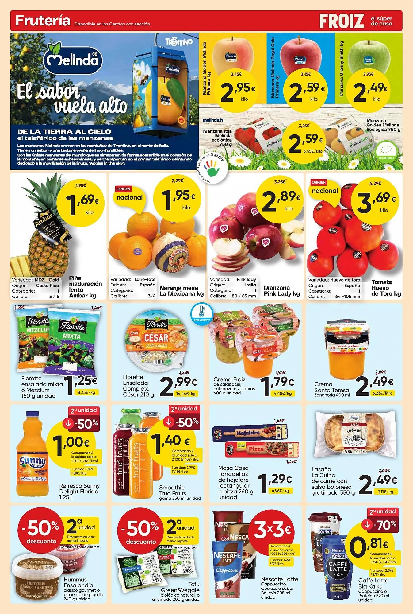 Catálogo de Folleto FROIZ 25 de marzo al 8 de abril 2026 - Página 2