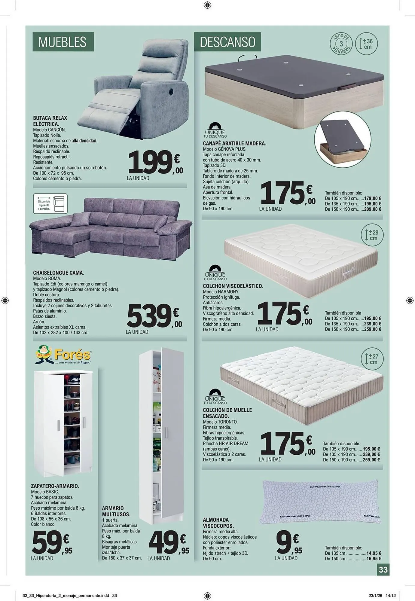 Catálogo de Catálogo E.Leclerc 4 de febrero al 15 de febrero 2026 - Página 33