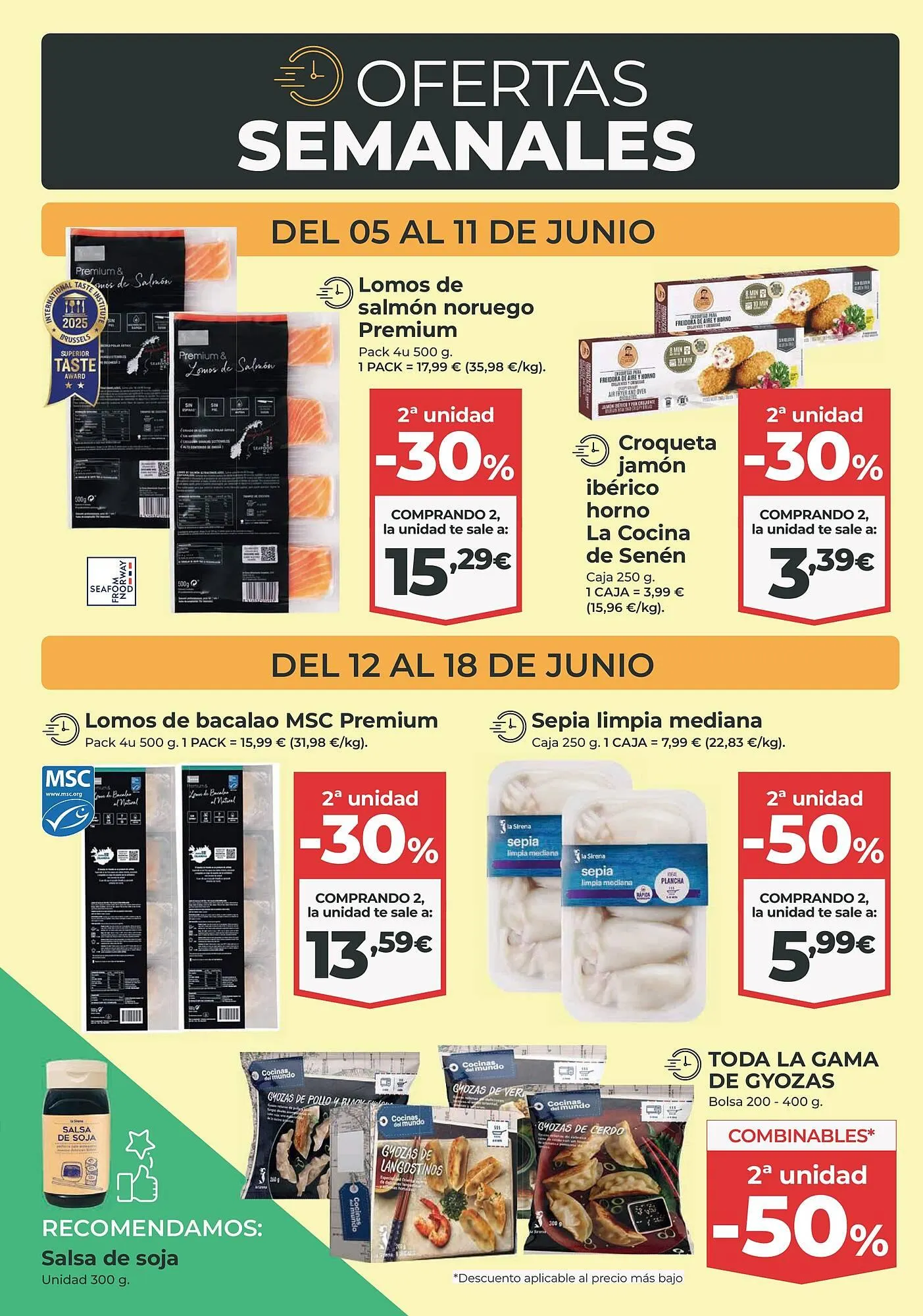 Catálogo de Folleto La Sirena 5 de junio al 25 de junio 2025 - Página 3