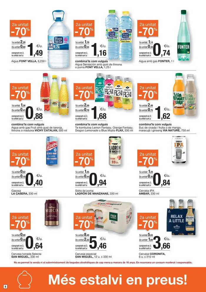 Catálogo de Fullet d'ofertes quinzenals  2 de septiembre al 9 de septiembre 2024 - Página 8