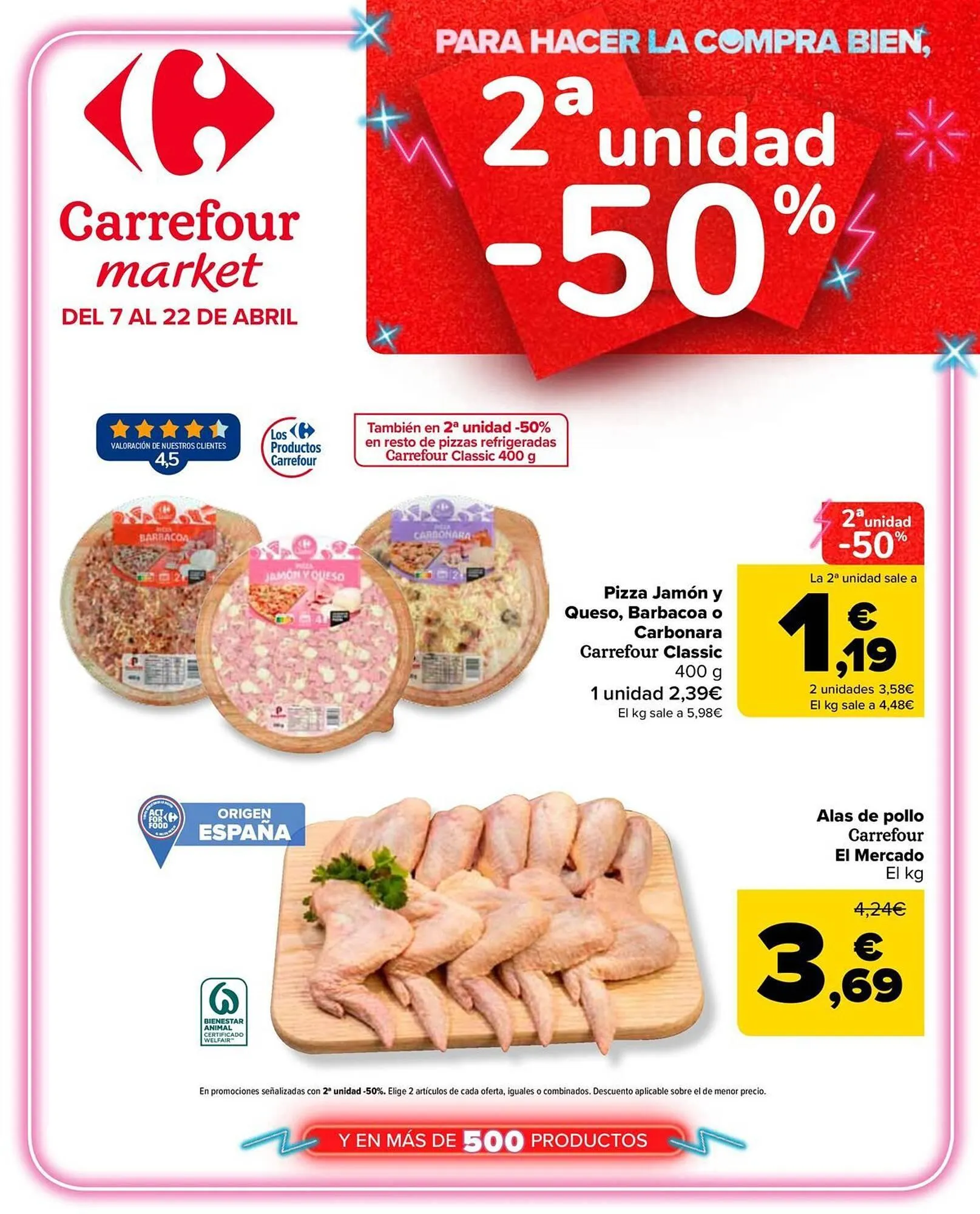 Catálogo de Folleto Carrefour Market 7 de abril al 20 de abril 2026 - Página 1