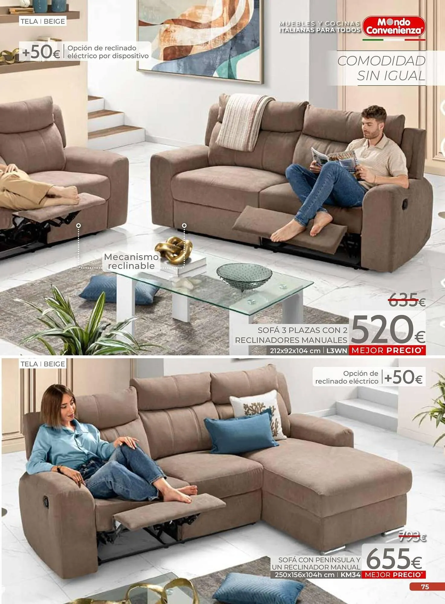 Catálogo de Catálogo Mondo Convenienza 2 de octubre al 28 de febrero 2026 - Página 77