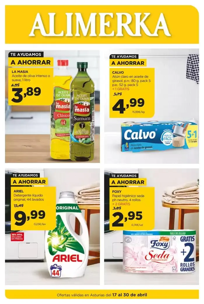 Catálogo de Quincenal del 17 al 30 de abril Asturias 17 de abril al 30 de abril 2025 - Página 1