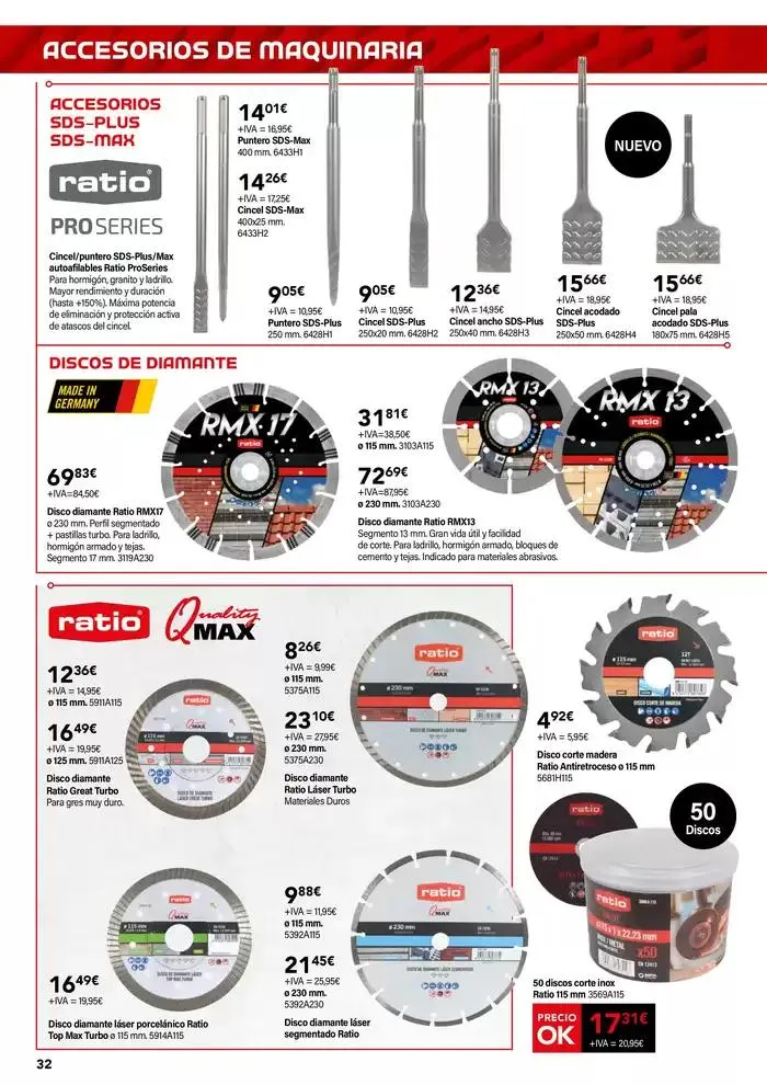 Catálogo de La mayor red de ferreterías y suministros del país 7 de abril al 31 de diciembre 2025 - Página 32