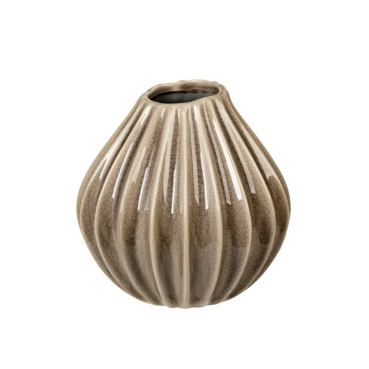 Wide vase rainy day S. 15 cm
