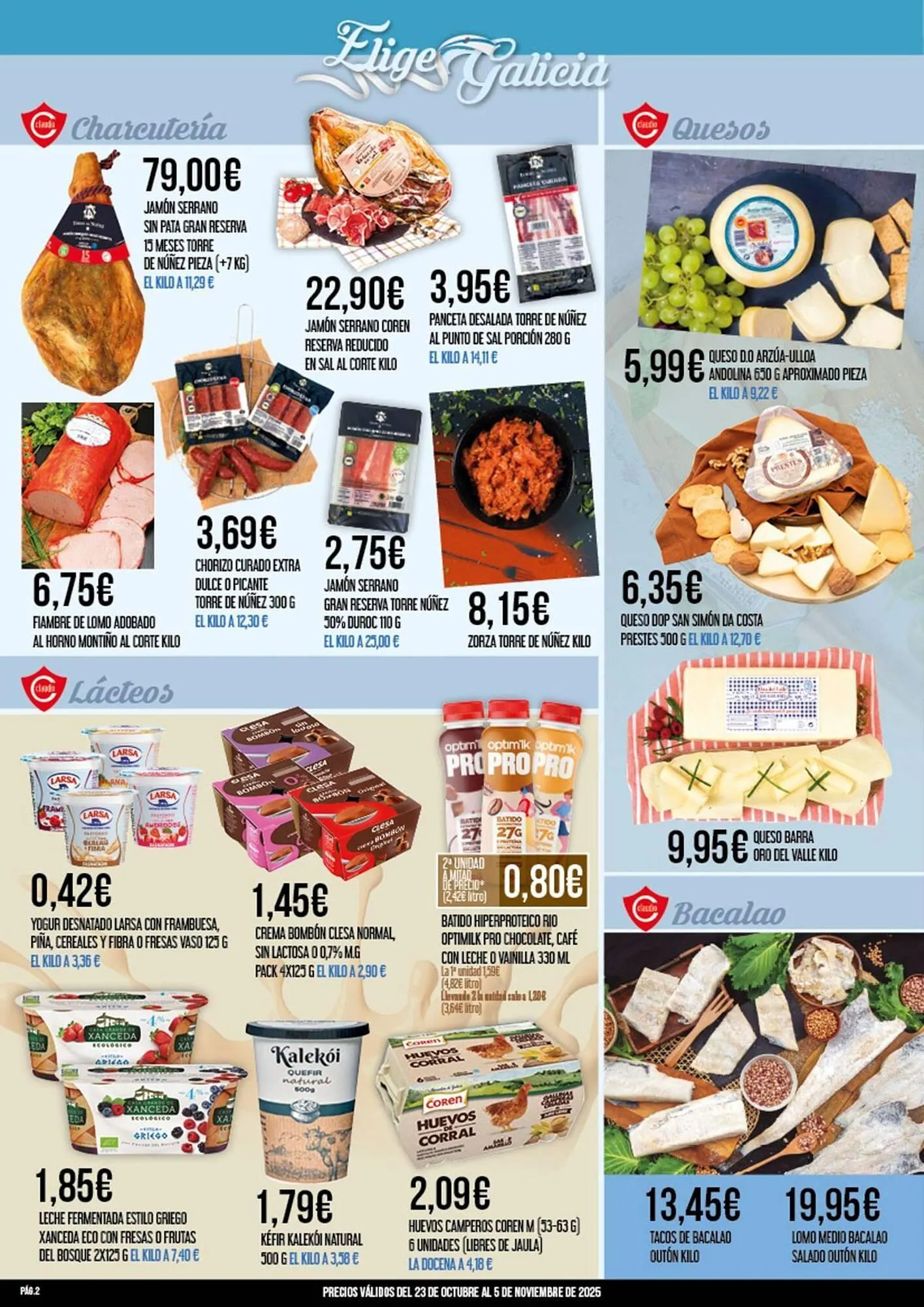 Catálogo de Folleto Claudio 24 de octubre al 5 de noviembre 2025 - Página 2