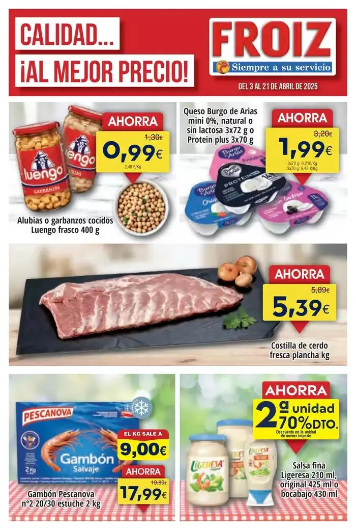 Catálogo de Calidad... ¡al mejor precio! 4 de abril al 21 de abril 2025 - Página 1