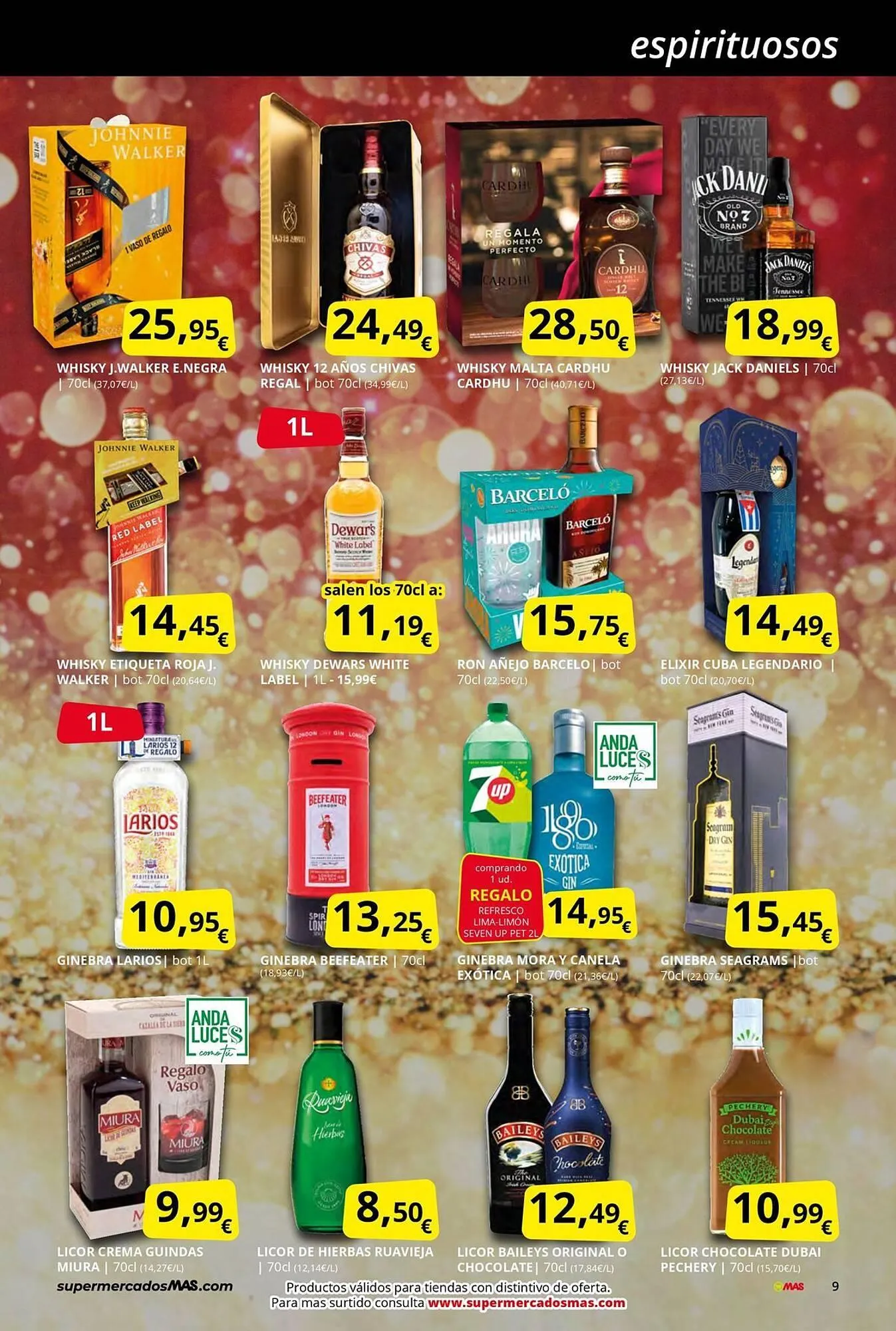 Catálogo de Folleto Supermercados MAS 19 de diciembre al 5 de enero 2026 - Página 9