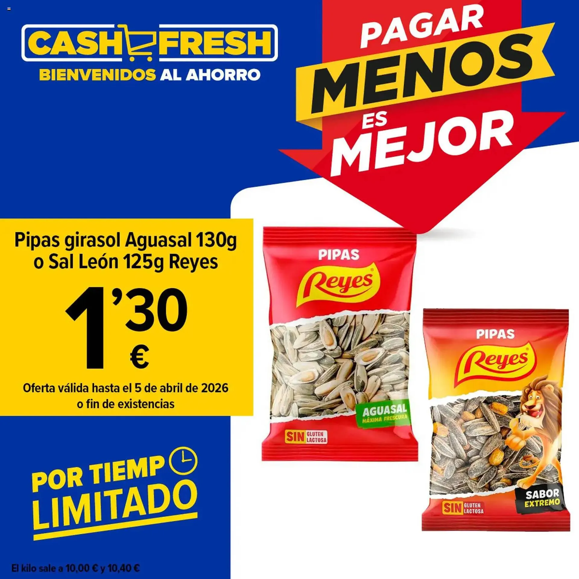 Catálogo de Folleto Cash Fresh 30 de marzo al 5 de abril 2026 - Página 1