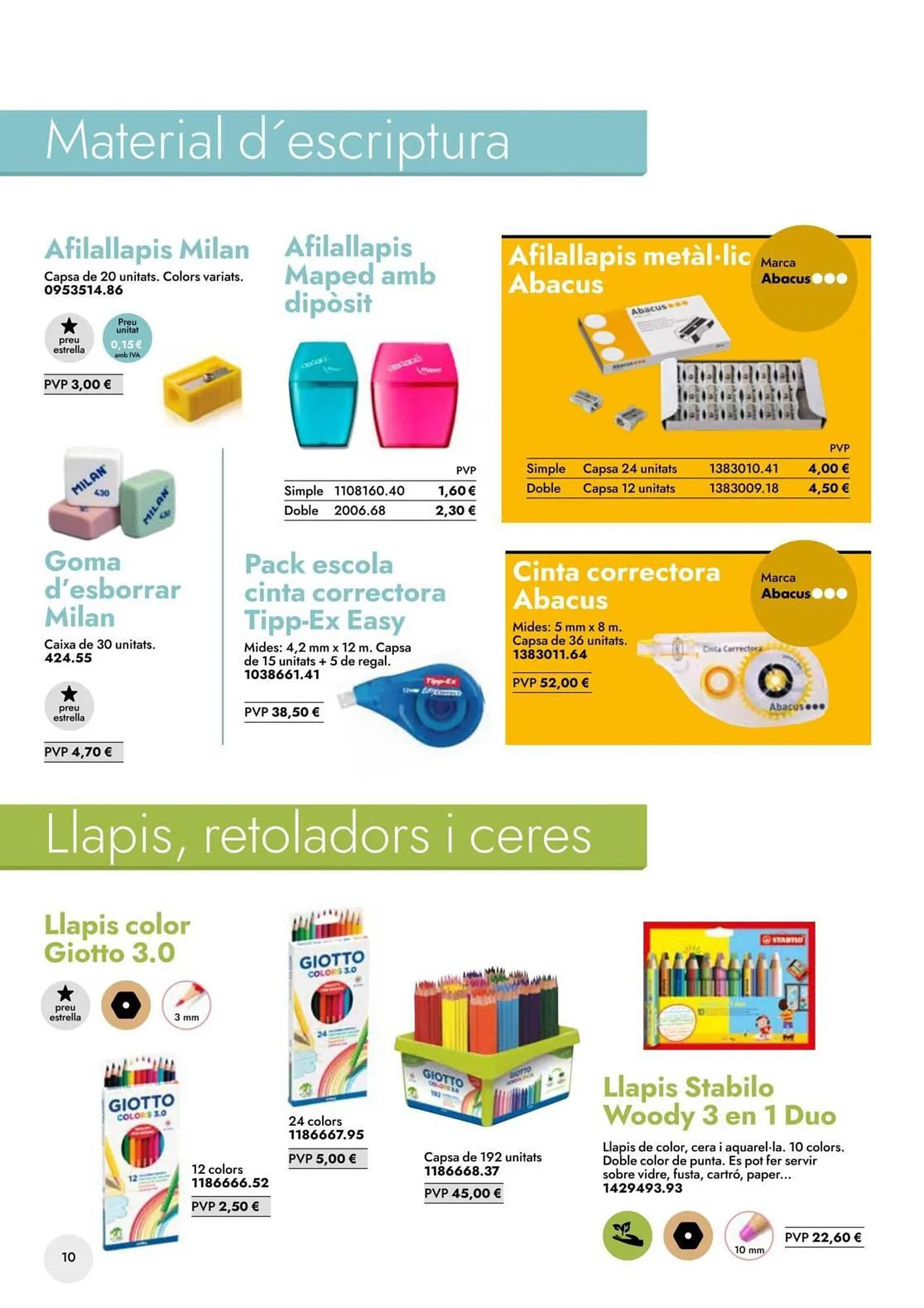 Catálogo de Folleto Abacus 19 de mayo al 30 de septiembre 2023 - Página 10